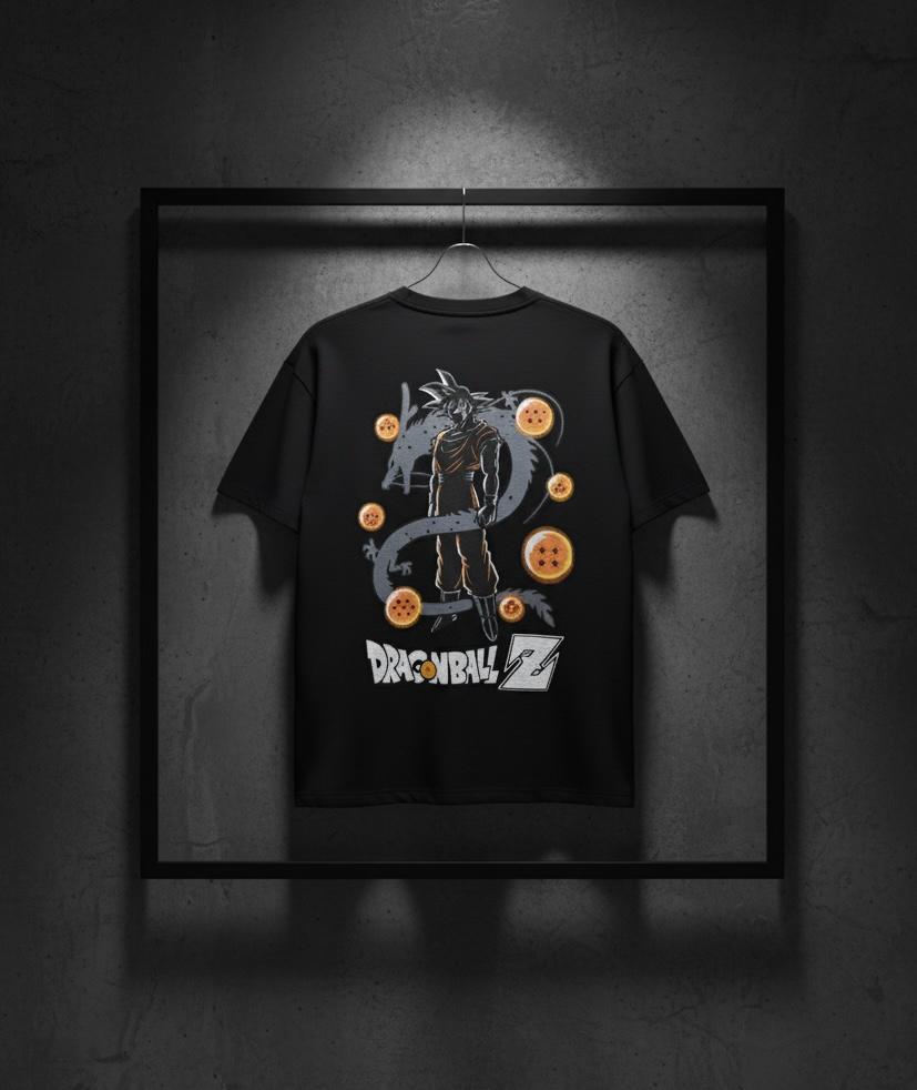 Dragon Ball Z Graphic Tee – Black Edition