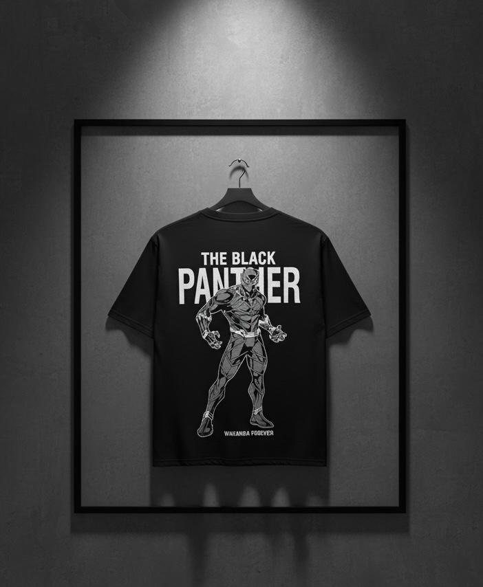 Panther Oversized Tee -Premium