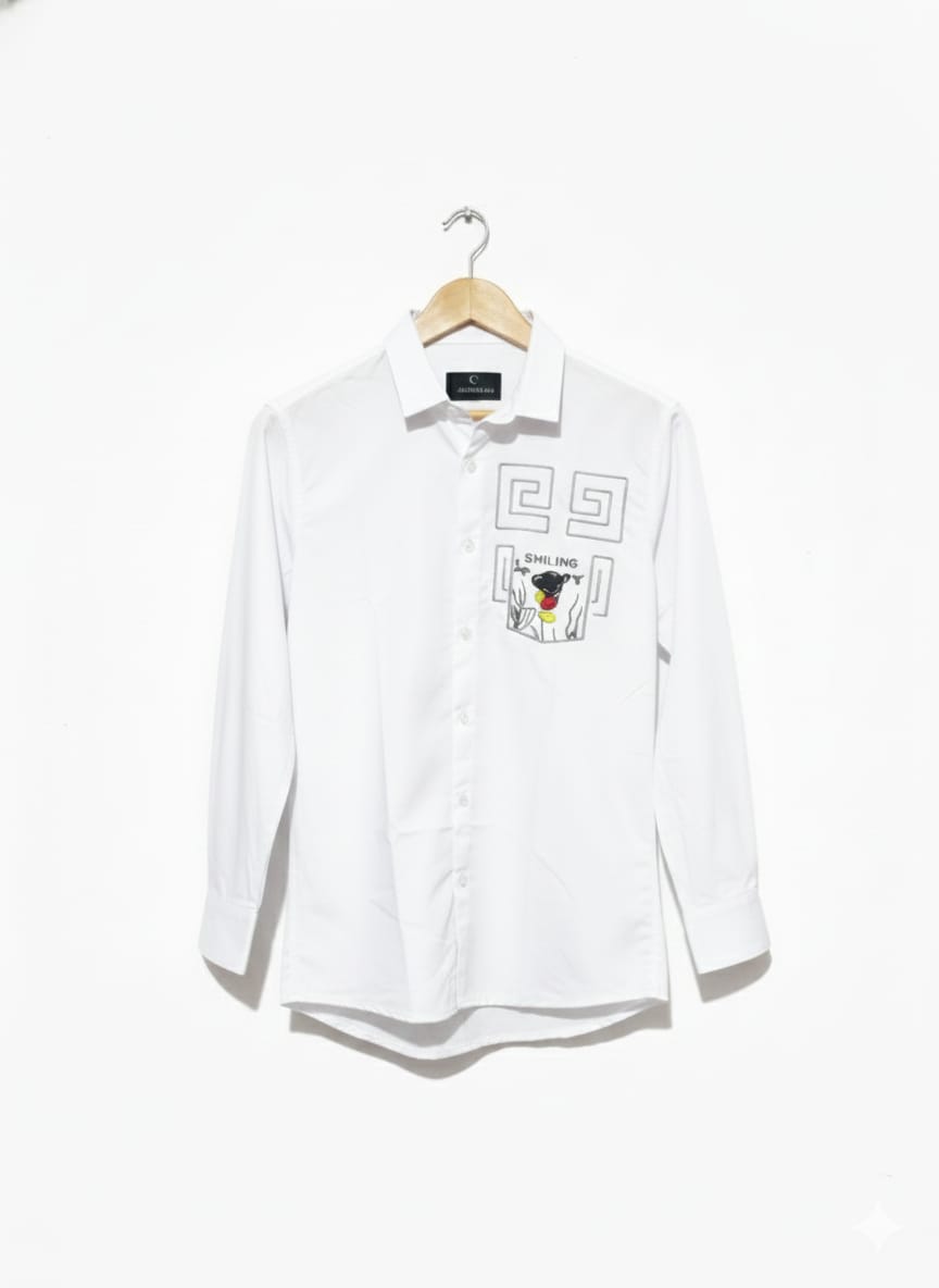 Formal white shirt