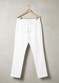 Acrozz White lenin pant